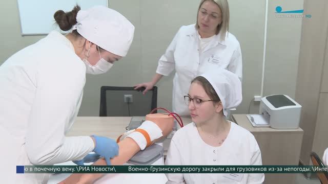 В Александровской больнице открылись кабинеты практической подготовки для студентов-медиков