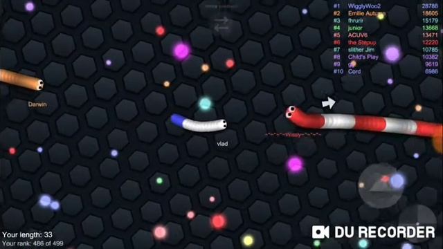 Новая игра slither.io!