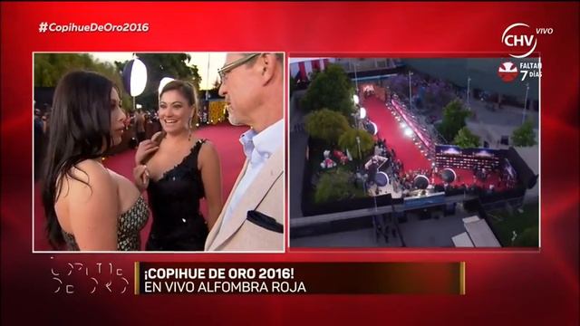 Rubi Galusky y su prominente escote