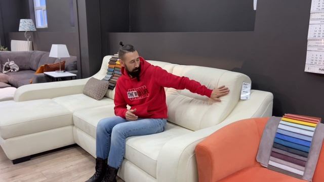 Угловой диван-кровать "Ройс" с высоковыкатным механизмом