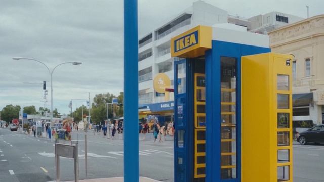 В австралии открылся магазин ikea в телефонной будке