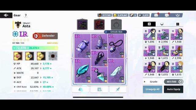 EQUIPMENT TRANSCENDENCE + NEW DUST OF LIGHT GEAR SHOP! Black Clover Mobile