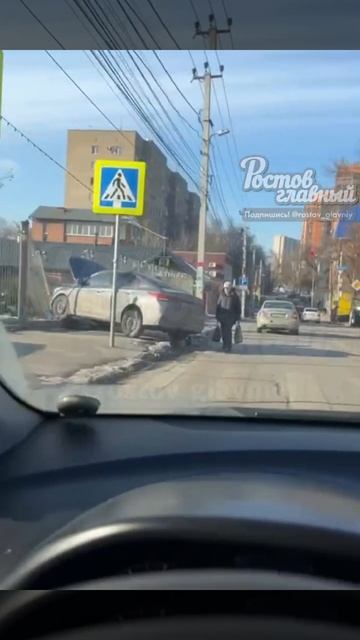 ДТП на Доломановском с фургоном.