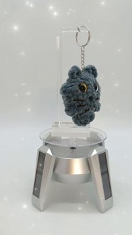 Кот брелок, русская голубая кошка в Артами