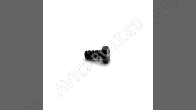 Болт с полной резьбой М8 x 16 x 1.25 - 12.9 чёрный