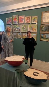 Открытие совместного проекта Ногинского музейно-выставочного центра и НДХШ