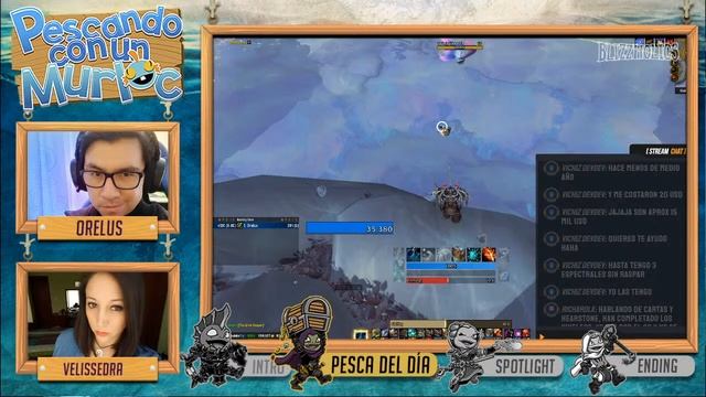 [EN/ES] Pescando con un Murloc -- El pre-show | Probando sistemas para Blizzconline