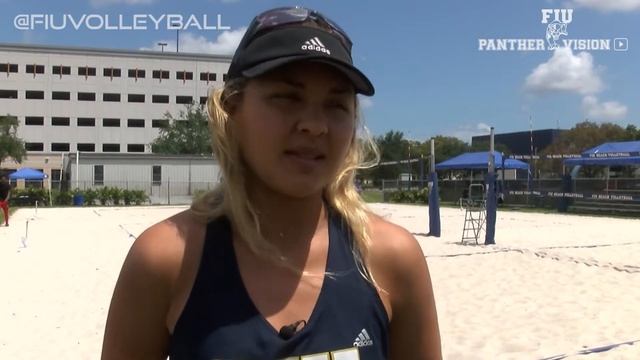 FIU Beach Volleyball Hosts Senior Day After Victory Against UAB
