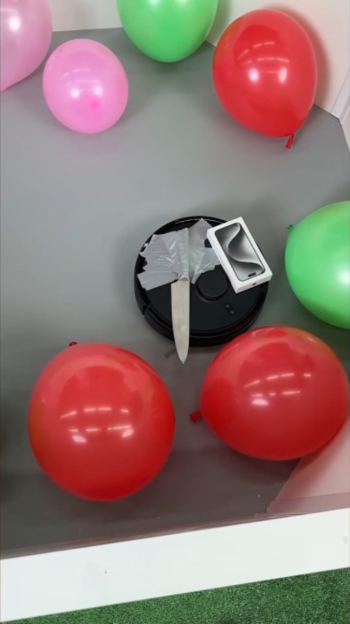 Рулетка с шариками Roomba 😱