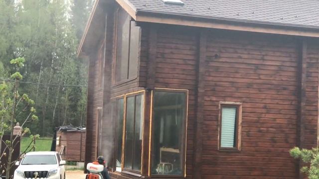 Обработка коттеджа от ос и шершней