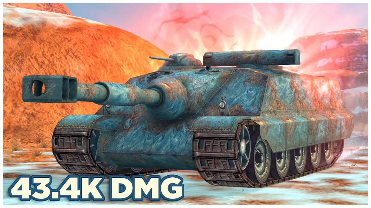 AMX 50 Foch (155) 43.4К УРОНА Big Boss Tanks blitz
