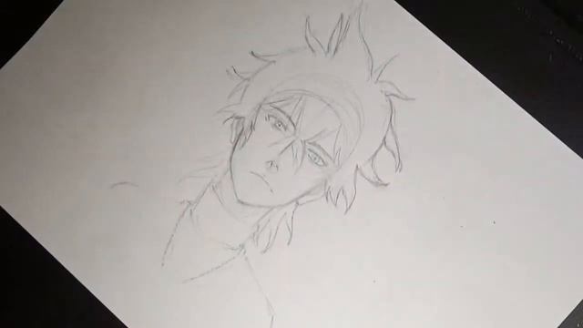 Comment dessiner Yuno - Speed Drawing Yuno Black Clover