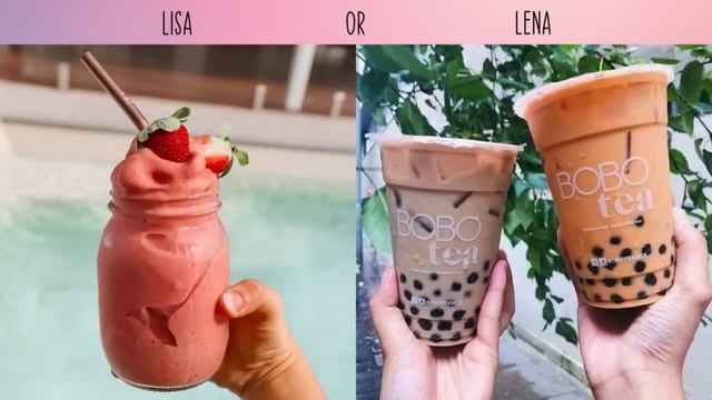 Lisa or Lena [CUTE STUFF] (This or That) (would you rather)
