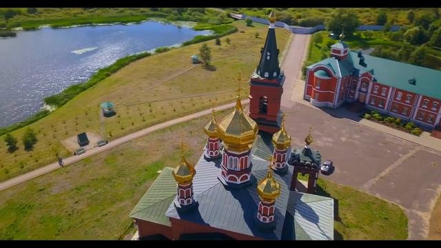 Мамонтова Пустынь. Тамбовская область. Аэросъемка