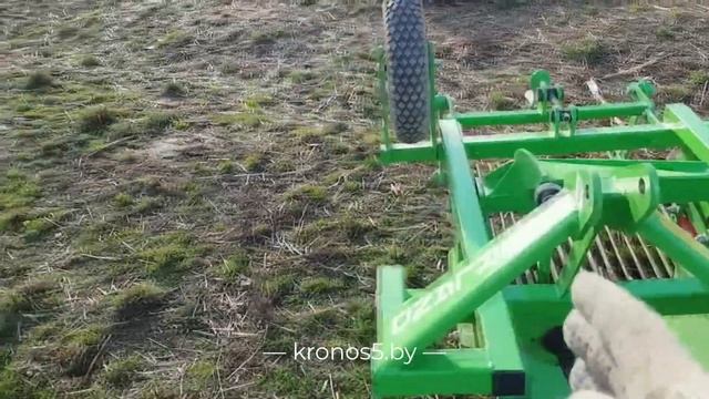 Обзор - Картофелекопалка вибрационно-грохотная Kerland 132H