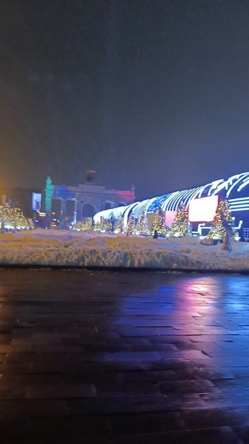 На ВДНХ.