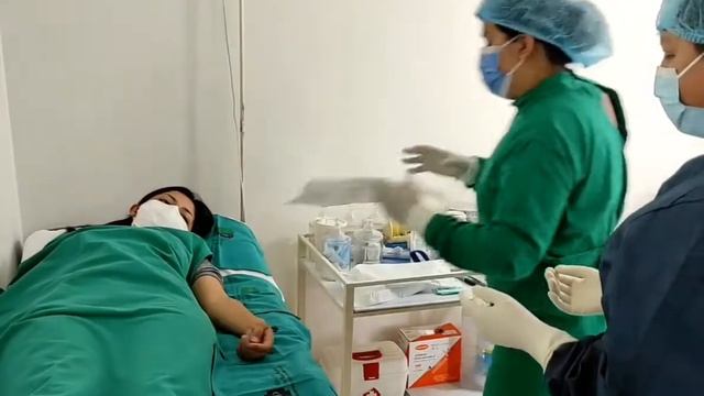 Lavado de manos y toma de Hemocultivo