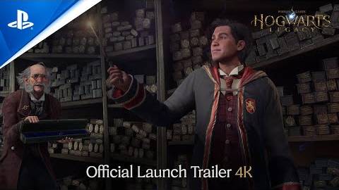 Hogwarts Legacy Official 4K Launch Trailer PS5 PS4 Games