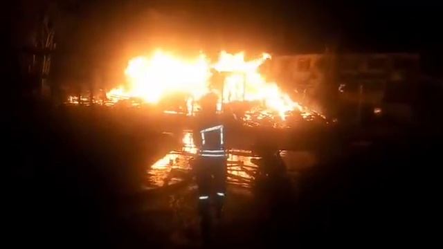Пожар в детском лагере "Виктория"