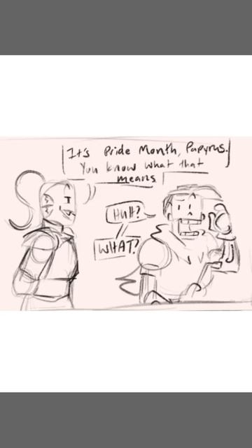 It's Pride Month Papyrus #meme #undertale #funny #shorts