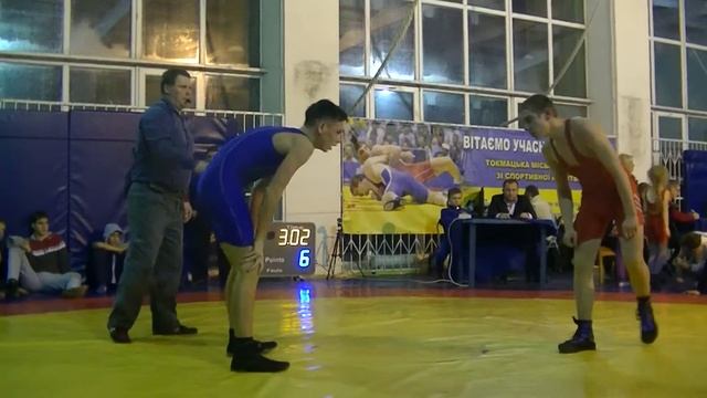 Борцовского клуб ЛЕВ - соревнования "в честь Нового 2017 года", город Токмак ч 16