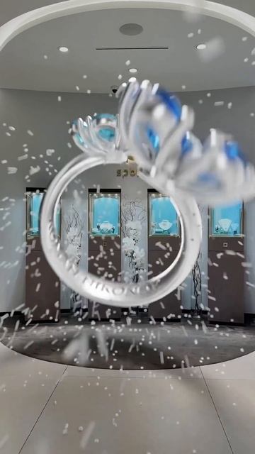 Кольцо «Ледяной цветок» от ювелирного дома Roman Nikonov ❄️