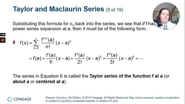Taylor Series Expansion