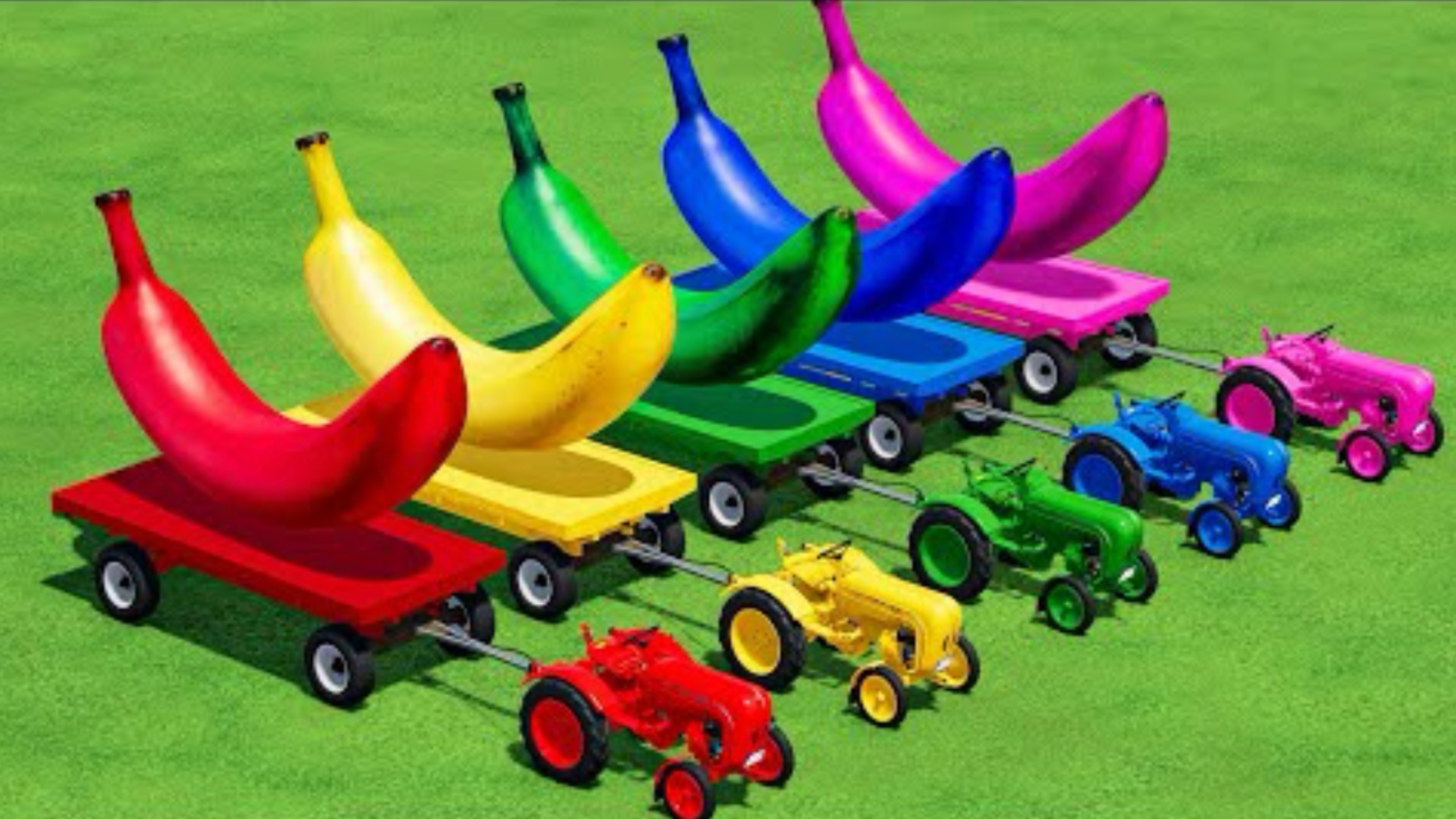 ЦВЕТНЫЕ Машинки| Тракторы|Грузовики|Мотоциклы|Яркие ЦВЕТА |Разноцветные ПРЕДМЕТЫ |видео для ДЕТЕЙ