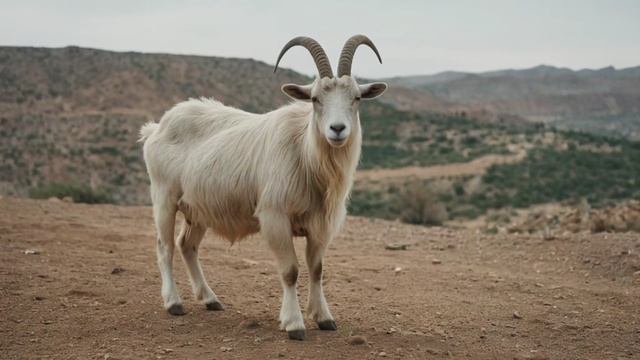 Дамасская коза или коза-чудовище