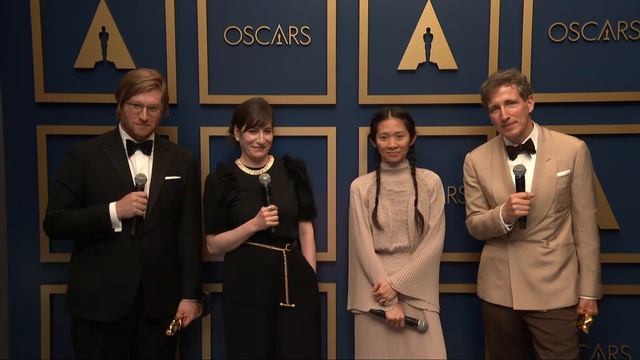 Oscars 2021 Chloé Zhao winning best picture: "I think I need less stuff to live".