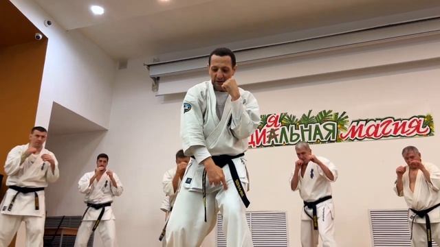 Кёкусинкай / Зимняя Школа ФКР-2025 / Кёкусин-Кик / Сихан Станислав Винокуров (2-я часть)