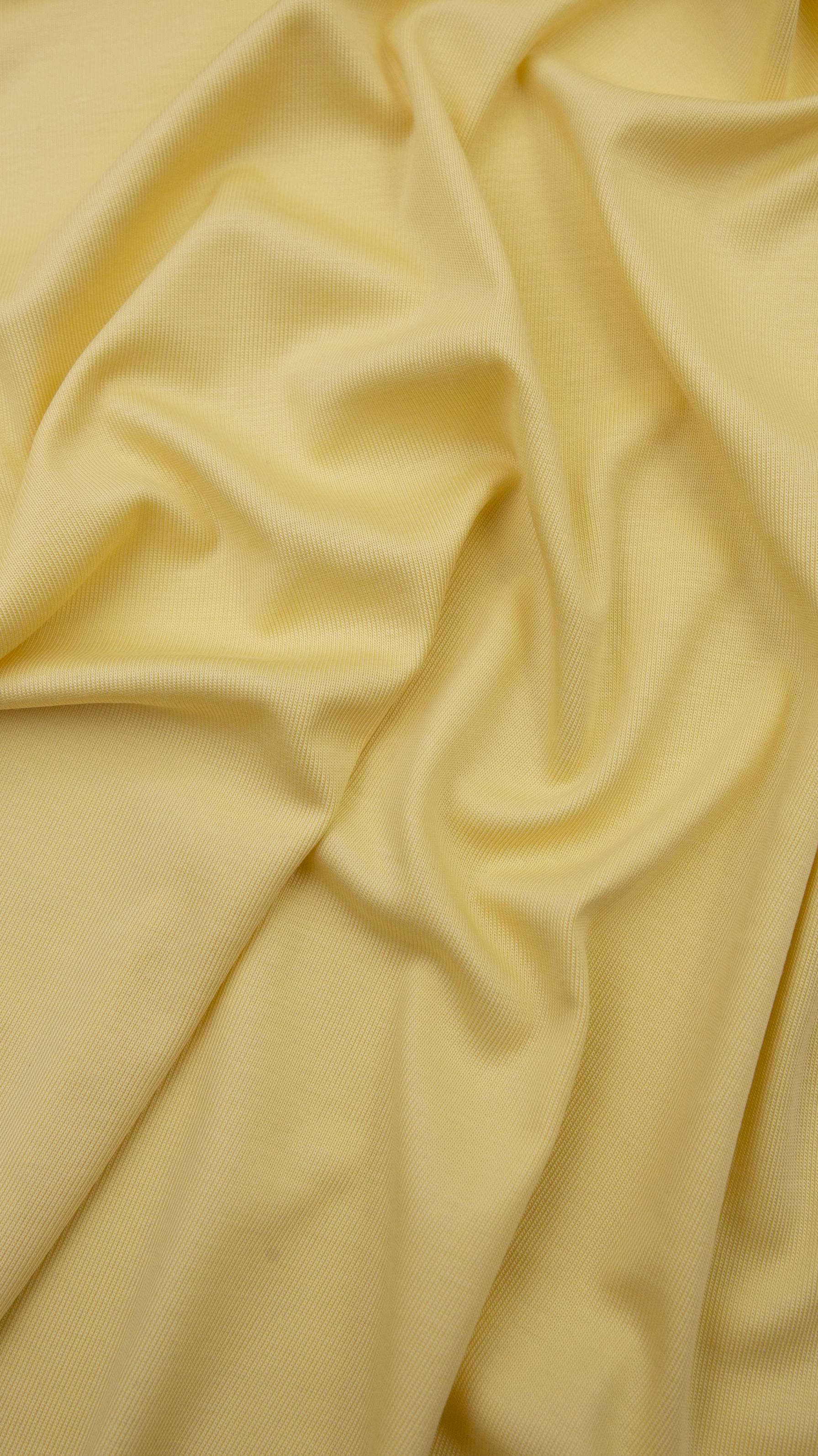 6088-40 Трикотаж тенсель Желтый, 230 гр/м2, 178 см