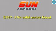Sun Direct basic error codes how to solve? DTH Tutorial tamil