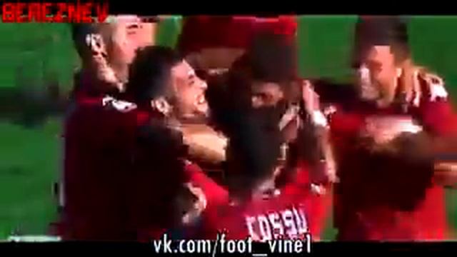 Красивый гол со штрафного not vine by Bereznev