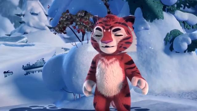 Leo and Tig 🦁 1-5 episodes in a row 🐯 Funny Family Good Animated Cartoon for Kids