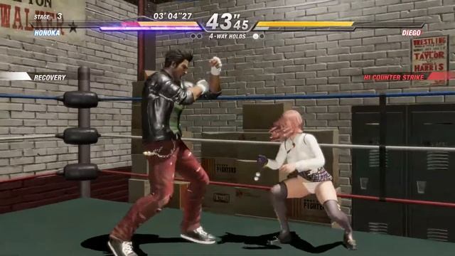 DOA 6 - Honoka vs Deigo