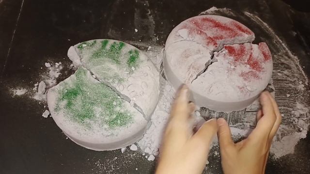 ASMR baking soda# асмр #глина #мел #chalkasmr #сода асмр