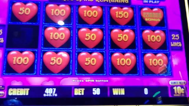 HEART THROB LIGHTNING LINK 💥 .10 DOM $5.00 BET 💥 HOLD AND SPIN BIG WIN FOR ME 😀😀😀😀😀