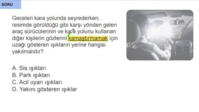 Özel video ✅ EHLİYET SINAV SORULARI 2022 EYLÜL VE EKİM AYI
