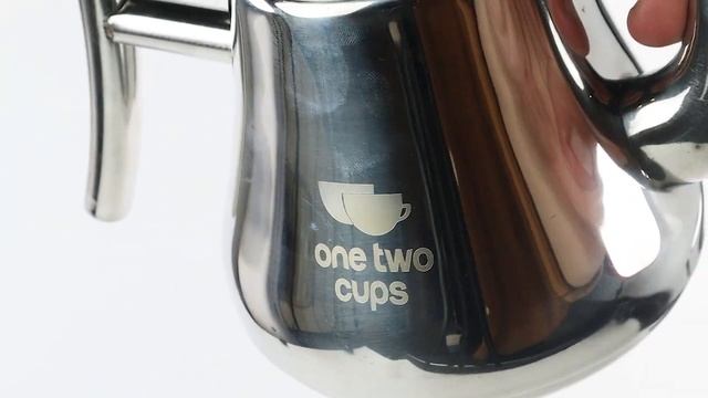 One Two Cups Teko Air Teh Kopi Water Kettle Teapot 1L with Filter - HS4012 - 7RHXM9SV