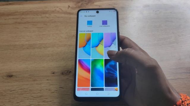 Tecno Pova 5G set home screen wallpaper, how to set home screen wallpaper