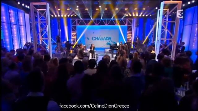 Céline Dion - Sous Le Vent (Chabada - France 3 - 2/12/12)
