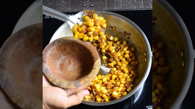 Sweet corn sundal - Makka solam sundal - Navaratri Sundal Recipes