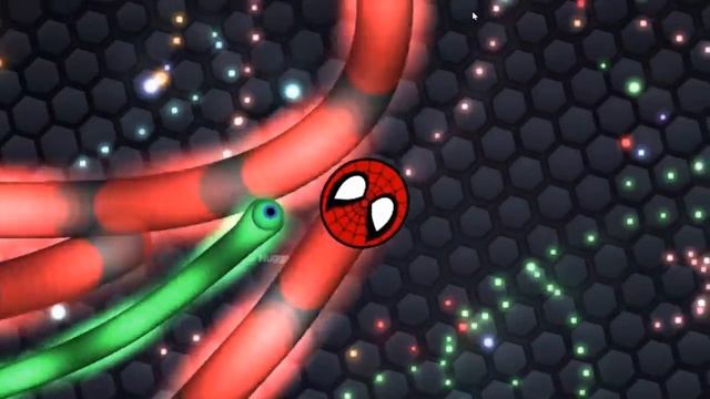 Спайдермен и MLG в Slither.io Эпичный Моменты