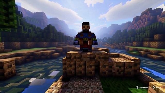 Музыка - Я в квадратном-мире, где свобода, где Minecraft.