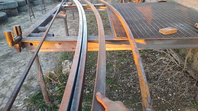 Два навеса с помощью двух трубогибов