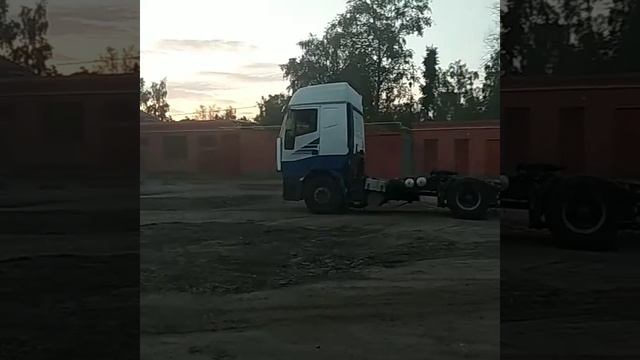Первая поездка на новом двигателе Ивеко Евростар 420л/с скоро снова в Крым