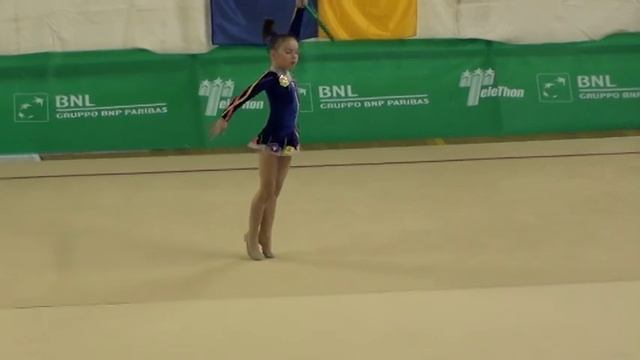 SC "BAGIRA", Ukraine, ELIZABETA HAVRYLIV, "CITTA' DI UDINE" 2011 (Italy), hoop