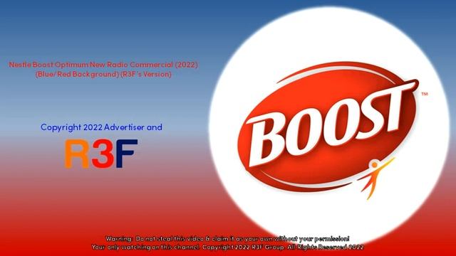 Nestle Boost Optimum New Radio Commercial (2022) (R3F's Version)