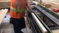 Pergola Joist being manufactured at OLM in Penticton BC